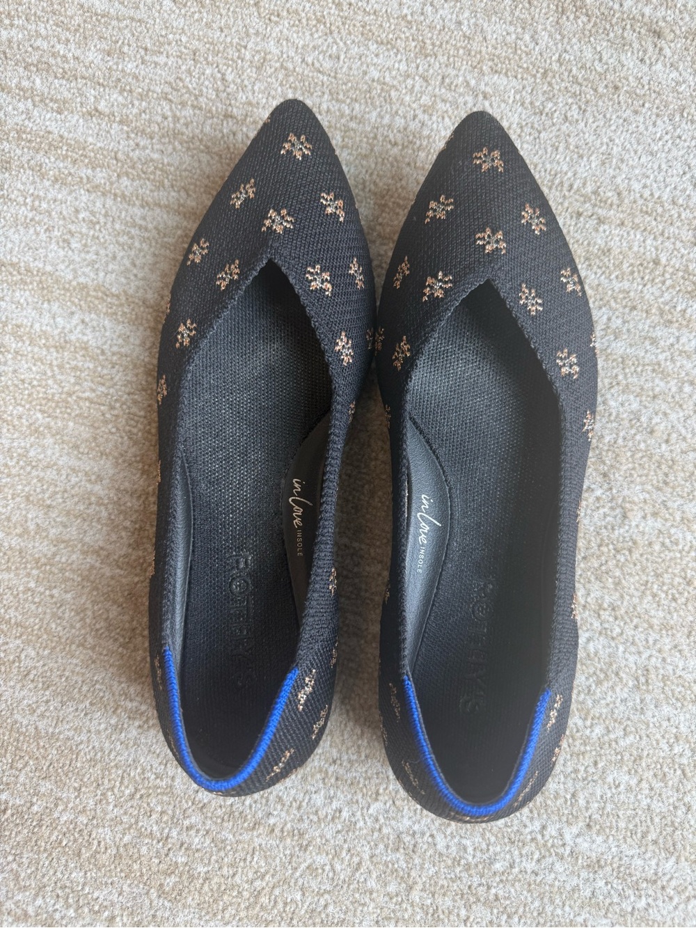 Rothy’s The Point II in Daisy Sparkle